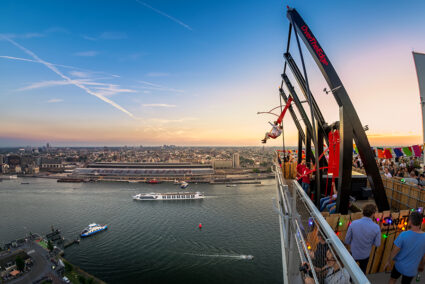 Amsterdam A´dam Lookout Tower Schaukel