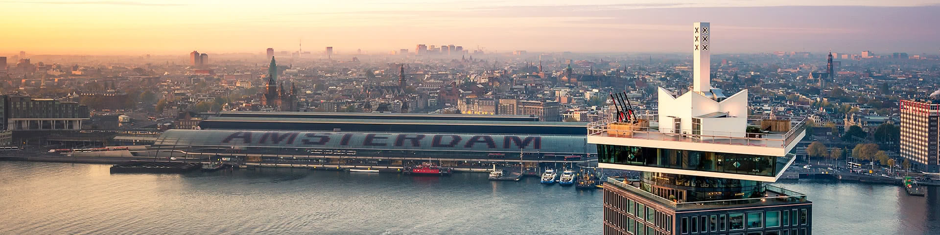 Amsterdam Lookout Tower Luftansicht