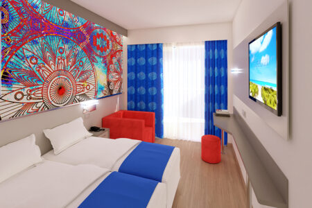 Zimmer im Hotel MLL Indico Rock auf Mallorca