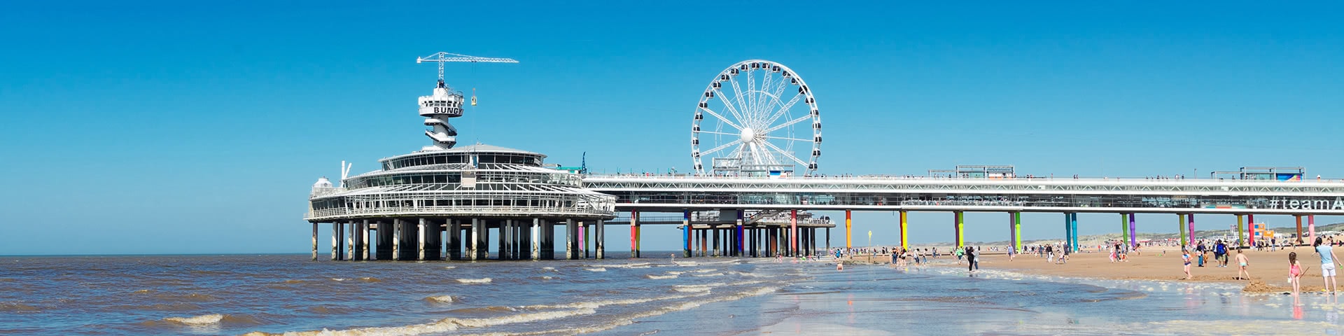 Riesenrad am Strand von Scheveningen